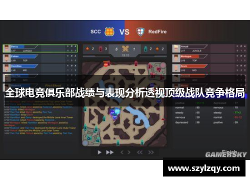 全球电竞俱乐部战绩与表现分析透视顶级战队竞争格局